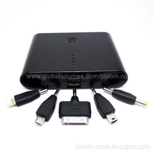 12,000mAh Chargers for iPhone/iPod/HTC/BlackBerry with High-capacity